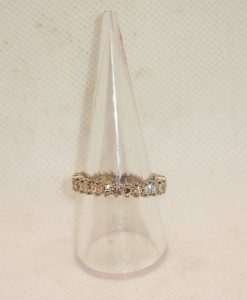 Prsten od bijelog zlata s briljantima, Memory Ring