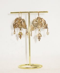 Gold and Pearl Earrings