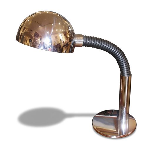 Stolna lampa, Targetti Sankey, krom i plastika