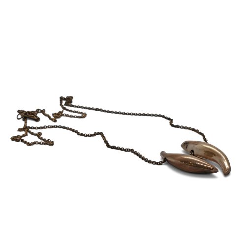 Ogrlica od srebra Tiffany Frank Gehry Double Fish. 18.6 g