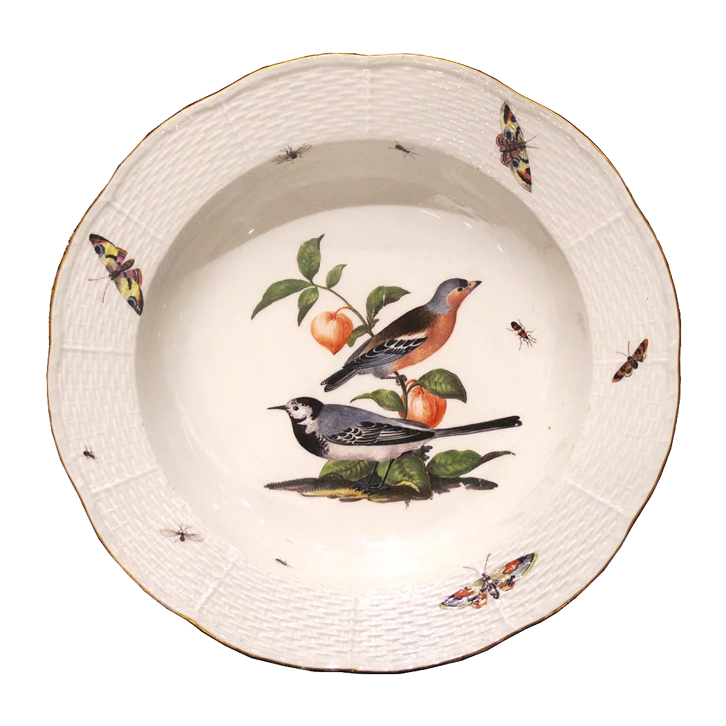 Tanjur porculan, Meissen, 1750-e