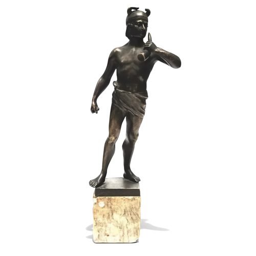 Skulptura mladić, Mitološka figura