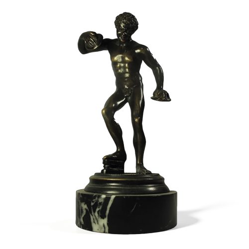 Skulptura, bronza "Atleta"
