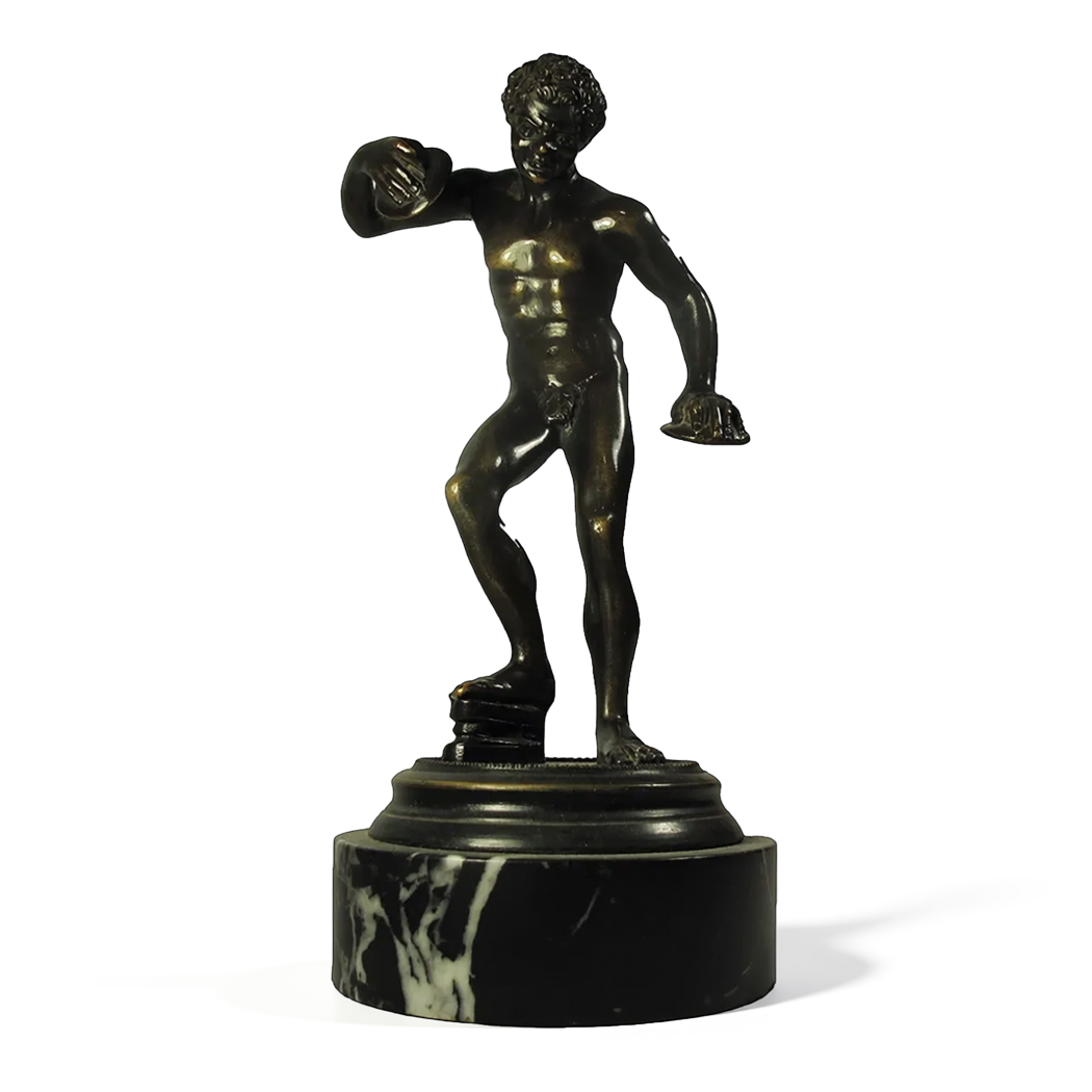 Skulptura, bronza "Atleta"
