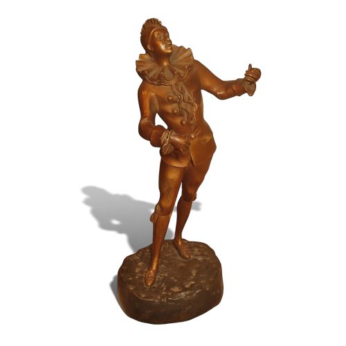 Skulptura od bronce Louis Mascre " Suonatore immaginario"