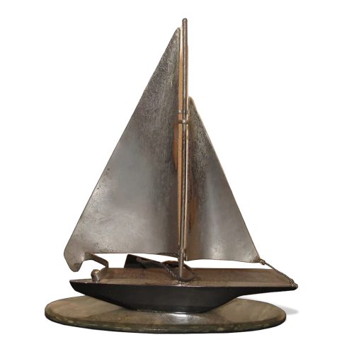 Skulpturica "Jedrilica" metal