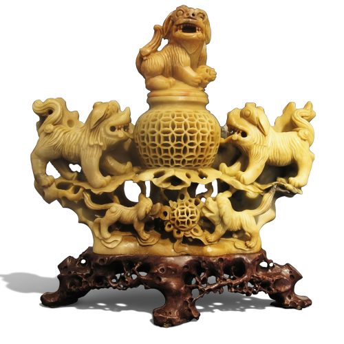 Kineska posuda za mirise, soapstone